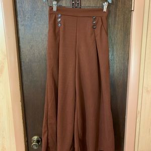 NWOT Jin Ma Garment Co. Women’s Long Culottes